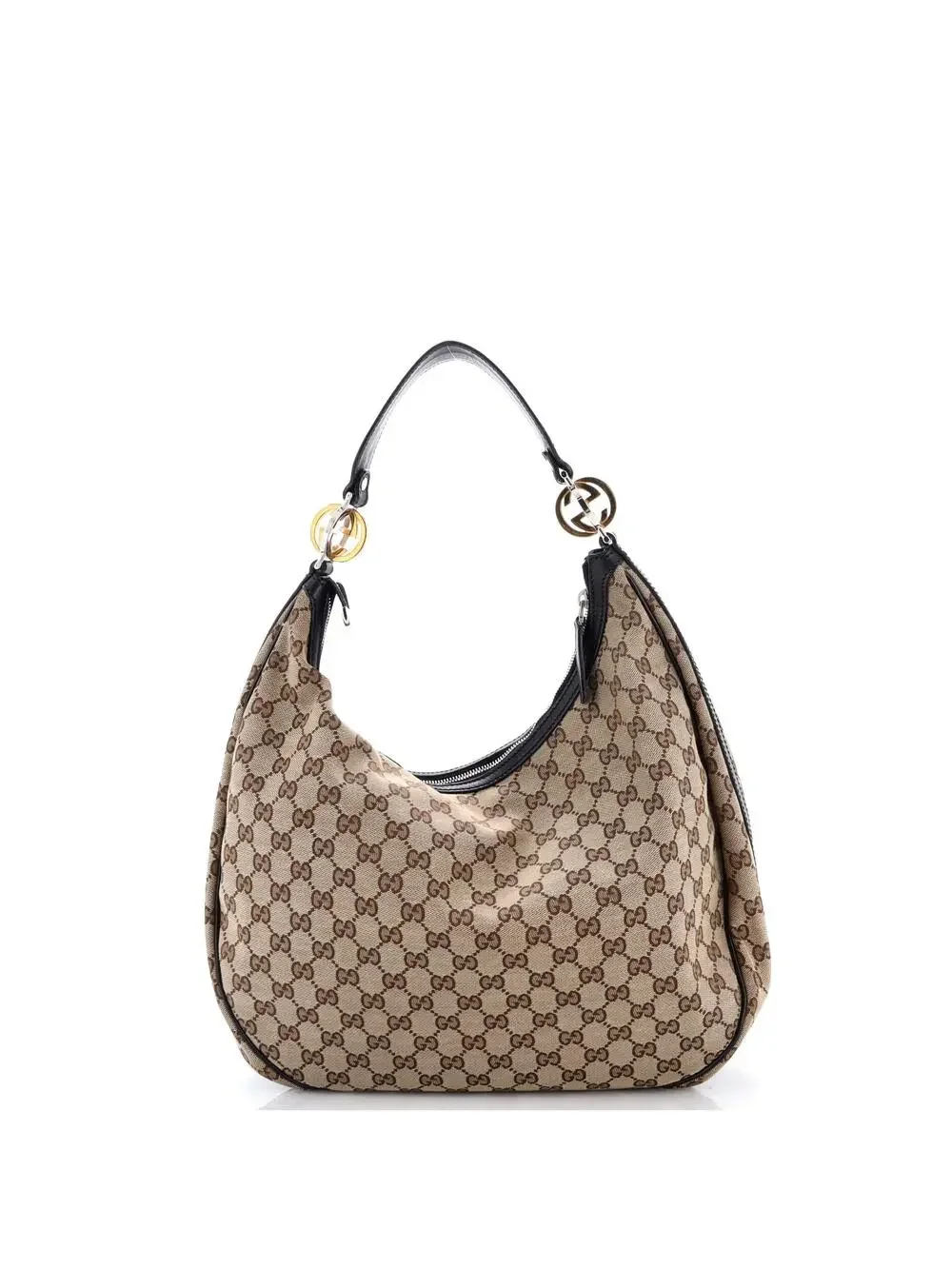 Gucci Twins Hobo Gg Canvas Large #293158G96B
